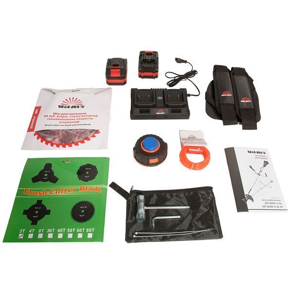 Коса акумуляторна Vitals Master AZT 36100-1n BL Kit IN_243560 фото