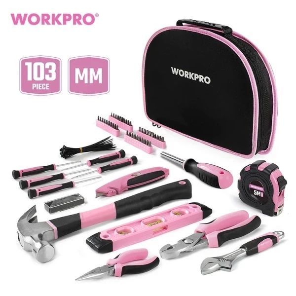 Набір інструментів універсальний жіночий WORKPRO (103 попер.) PRO WP206818 DC_408884 фото