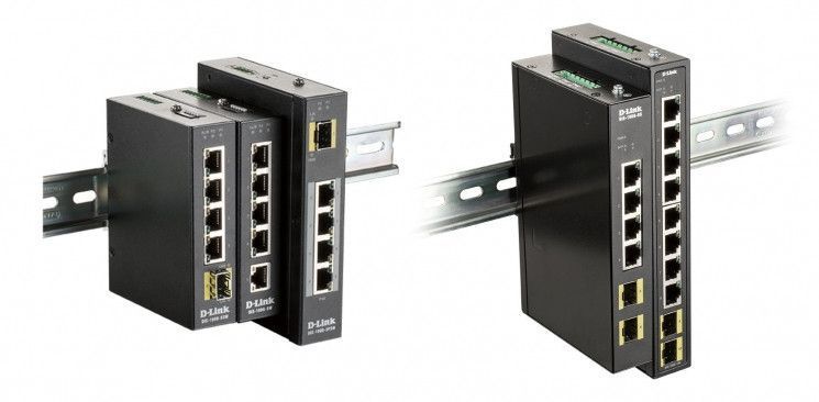 Промисловий комутатор D-Link DIS-100G-6S 4xGE, 2xSFP, Некерований RC_DIS-100G-6S фото