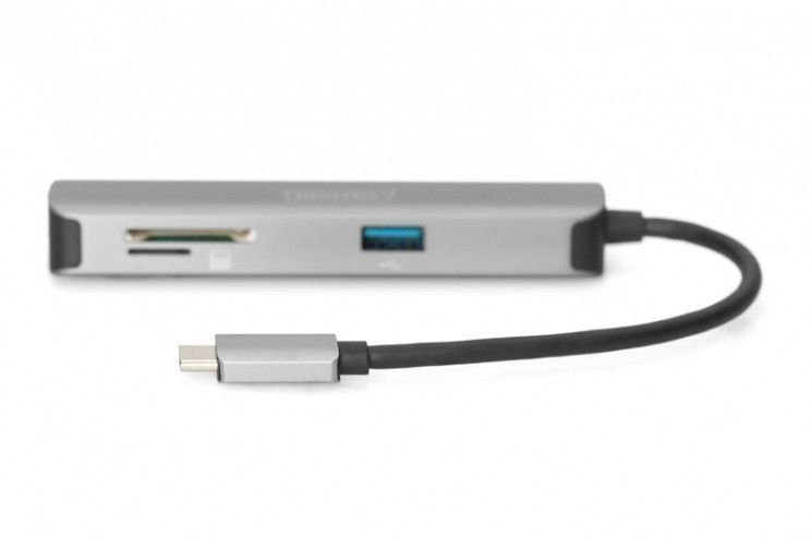 Док-станція DIGITUS Travel USB-C, 5 Port RC_DA-70891 фото