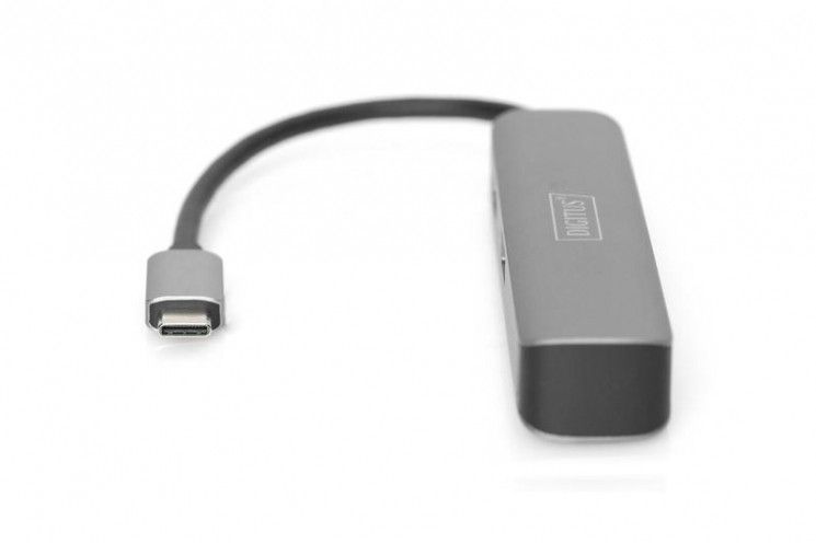 Док-станція DIGITUS Travel USB-C, 5 Port RC_DA-70891 фото