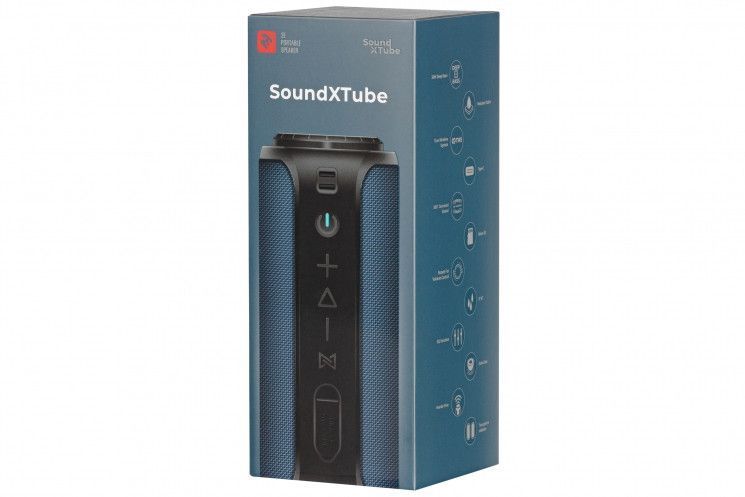 Акустическая система 2E SoundXTube TWS, MP3, Wireless, Waterproof Blue RC_2E-BSSXTWBL фото