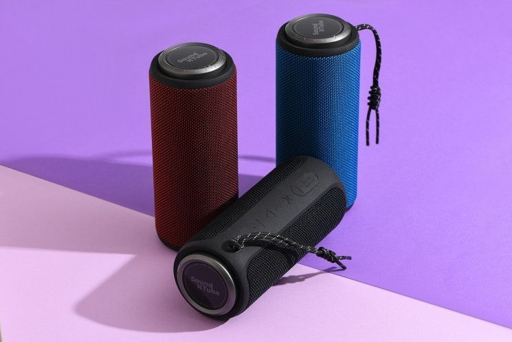 Акустическая система 2E SoundXTube TWS, MP3, Wireless, Waterproof Blue RC_2E-BSSXTWBL фото