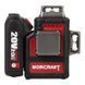 Акумуляторний лазерний рівень 3D WORCRAFT XCUBE026 WM_13279 фото 5