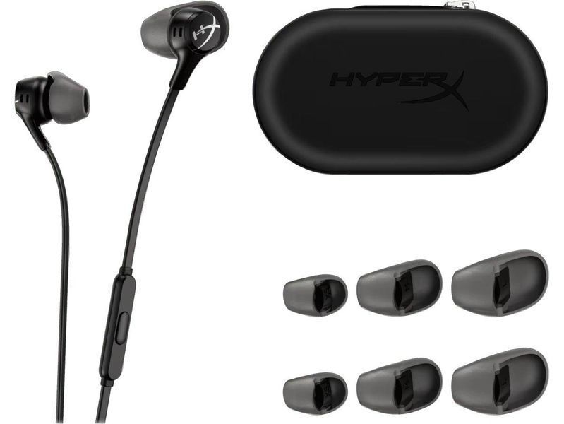 Гарнітура Cloud Earbuds II 3.5 мм Black HyperX RC_70N24AA фото