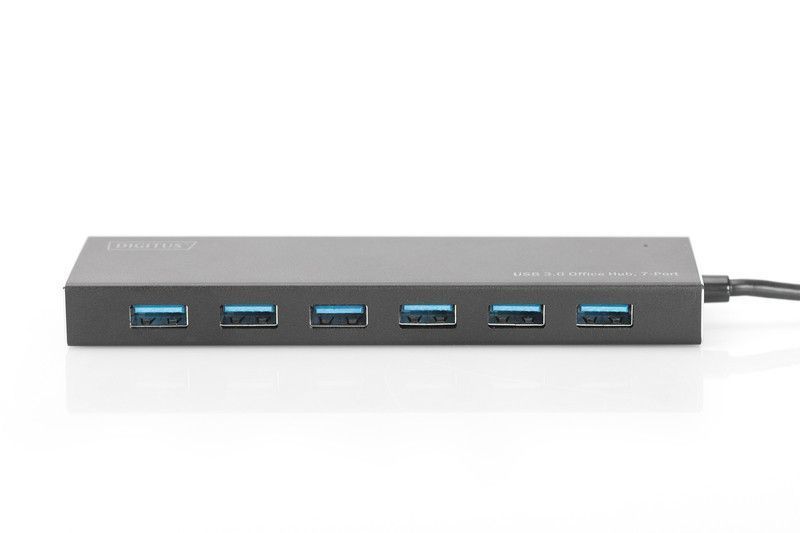 Хаб DIGITUS USB-A > 7хUSB-А, активний RC_DA-70241-1 фото