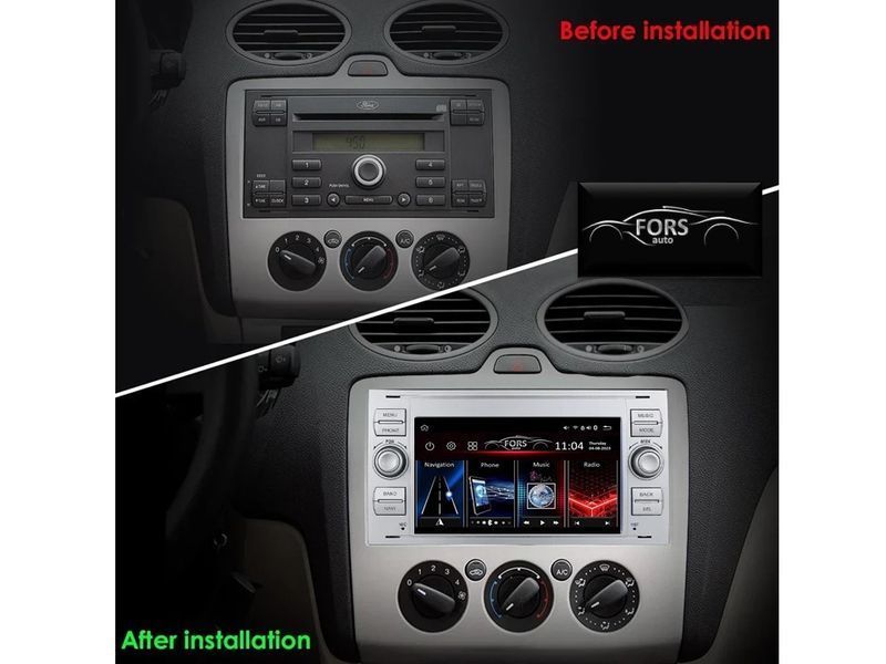 Штатная автомагнитола FORS.auto FS 2 ULTRA-FDSK Ford Focus/Mondeo/S-Max/C-Max/Kuga/Fiesta/Fusion (2+32Gb, 7", FA_FS 2 ULTRA-FDSK фото