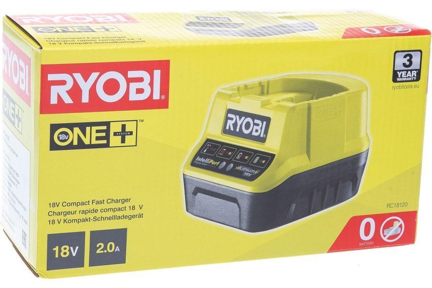 Зарядное Ryobi RC18120 HY_000014390 фото
