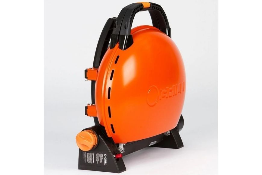 Портативний переносний газовий гриль O-GRILL 500, помаранчевий + шланг у подарунок! GR_008285 фото