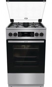 Плита Gorenje MEKS5141X комбинированная, 70л, 50x60см, дисплей, чугун, нерж. RC_MEKS5141X фото