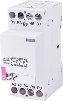 Контактор ETI RD 25-04 (230V AC/DC) (AC1) RC_2464016 фото