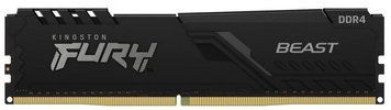 Память ПК Kingston DDR4 32GB KIT (16GBx2) 3200 Fury Beast RC_KF432C16BB1K2/32 фото
