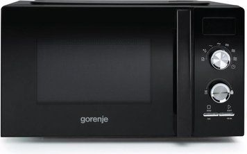 Gorenje Микроволновая печь, 20л, мех. управл., 800Вт, дисплей, черный RC_MO20A3BH фото
