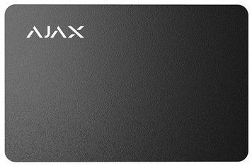 Ajax Бесконтактная карта Pass чёрная, 100шт RC_000022789 фото