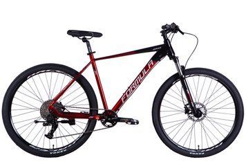 Велосипед AL 29" Formula ZEPHYR 1.0 HDD рама-21" чорно-червоний 2025 VT_OPS-FR-29-380 фото