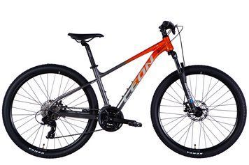 Велосипед AL 27,5" Leon XC 105 DD CS рама-16" оранжевый с серебристым 2025 VT_OPS-LN-27,5-021 фото