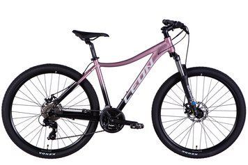 Велосипед AL 27,5" Leon XC LADY 105 DD CS рама-18" розовый с черным 2025 VT_OPS-LN-27,5-003 фото
