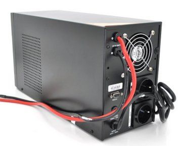 Інвертор з правильною синусоїдою RITAR RTSW-1500 LCD (1000Вт), 24В, під зовнішній АКБ, Q1 (500*245*350) 14,9 U_8331 фото