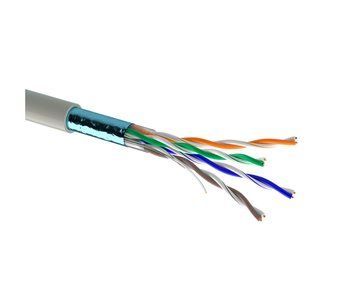Кабель Одескабель КПВЭ-ВП (200) 4*2*0,51 (FTP-cat.5E), OK-net, CU, экран., для внутр. работ, 500м. U_00065 фото