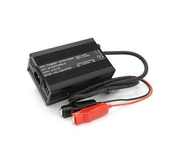 Зарядний пристрій для акумуляторів LiFePo4 36V(43.8V),12S,6A,крокодили,135x90x50mm U_36875 фото