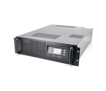 ДБЖ з правильною синусоїдою ONLINE Ritar RT-6KS-LCD, RACK 6000VA (5400Вт), 192 В, Вбудована батарея 12V 7,5 Ah х 16 шт U_01613 фото