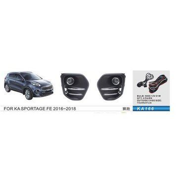 Фары доп.модель KIA Sportage/KX5/2016-18/KA-166/HB4(9006)-12V55W/эл.проводка (KA-166) OL_53025 фото