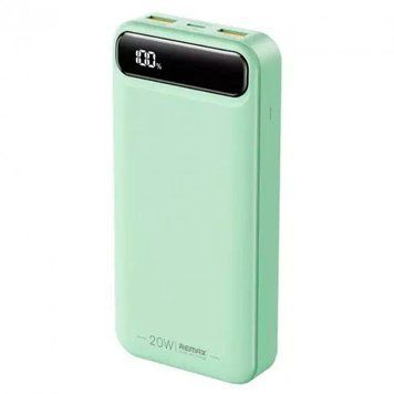 Повербанк 20000 mAh 22,5 Вт Remax RPP-521 Зелёный AMA_521-2 фото