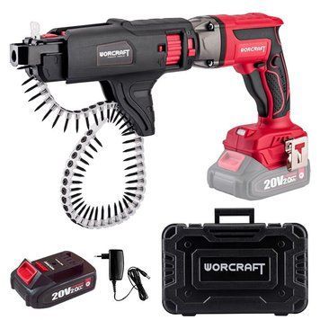 Акумуляторний безщітковий шуруповерт стрічковий WORCRAFT CDIS-S20LiBM WM_13269 фото