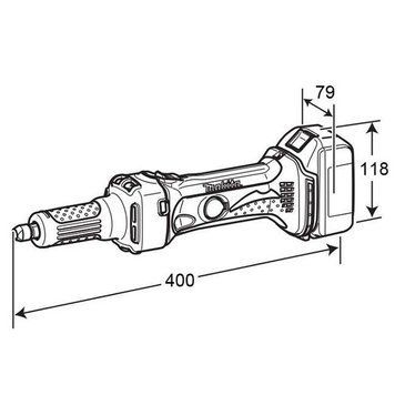Аккумуляторная прямая шлифмашина Makita DGD 800 Z (без аккумулятора и ЗУ) RC_DGD800Z фото