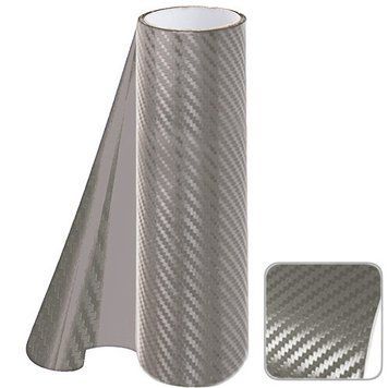 Декоративна плівка 1.52м х 30м 3D Carbon GE-04 сiра OL_51416 фото