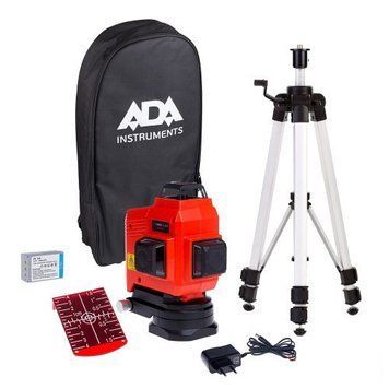 Нівелір лазерний лінійний ADA TopLiner 3x360 Set (А00484) HY_090108704 фото
