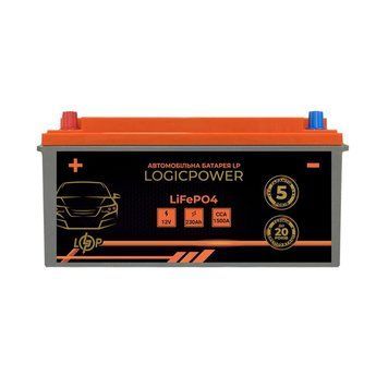 Автомобильный литиевый аккумулятор LogicPower LP LiFePO4 12V - 230 Ah (+ слева) BMS 1500А LP_24771 фото
