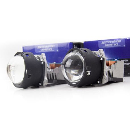 Линзы BI-LED Galaxy R6 3,0" 5500K, Комплект 2 шт KL_4753 фото
