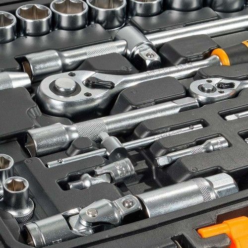 Набір головок торцевих 1/4" та 1/2" 94 предмети INGCO INDUSTRIAL IN_HKTS42941 фото
