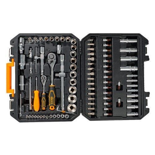 Набір головок торцевих 1/4" та 1/2" 94 предмети INGCO INDUSTRIAL IN_HKTS42941 фото