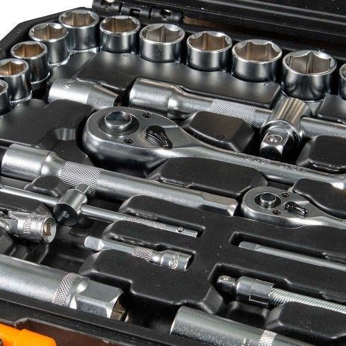 Набір головок торцевих 1/4" та 1/2" 94 предмети INGCO INDUSTRIAL IN_HKTS42941 фото
