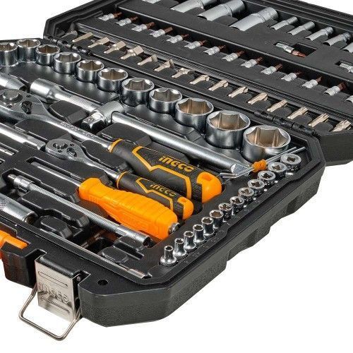 Набір головок торцевих 1/4" та 1/2" 94 предмети INGCO INDUSTRIAL IN_HKTS42941 фото