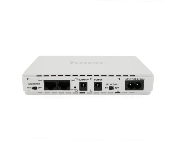 ДБЖ для маршрутизаторів HOCO DB25, 8800 mAh DC 5V/9V/12V U_32739 фото