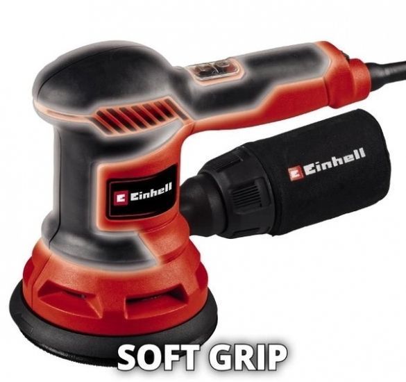 Шлифмашина эксцентриковая Einhell TC-RS 425 E 425Вт 125мм 12000-26000 цв/мин 1.7кг RC_4462005 фото