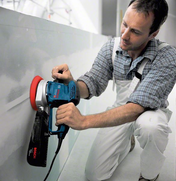 Шліфмашина ексцентрикова Bosch GEX 34-151, 340Вт, 150мм, 12000об/хв, 2.4кг RC_0.601.372.800 фото