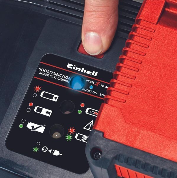 Зарядное устройство для Einhell PXC Boostcharger 3A PXC, 18В, 8А, 0.83кг RC_4512155 фото