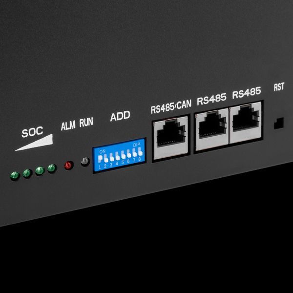 Акумулятор LP LiFePO4 48V (51,2V) - 100 Ah (5120Wh) (Smart BMS 100A) з LCD RM LP_20330 фото