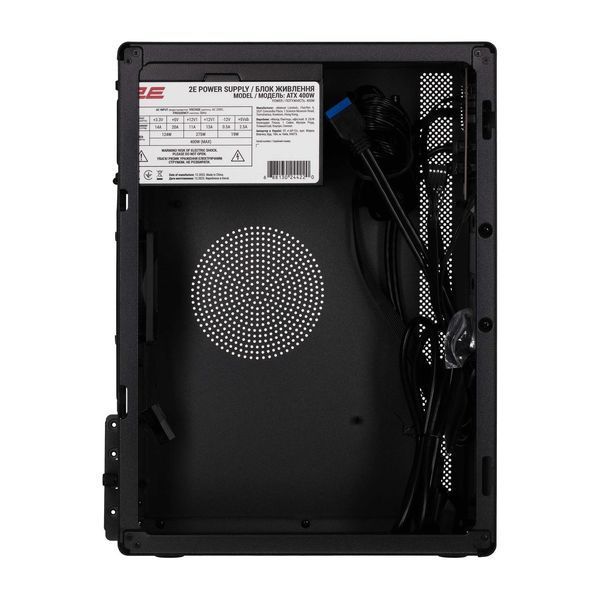 Корпус 2E Credo V200B-400 с БП 2E ATX400, 2xUSB3.0, 1x80мм, VGA 250мм, mATX, черный RC_2E-V200B-400 фото