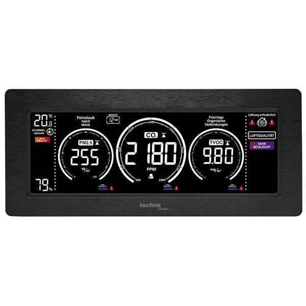 Метеостанція Technoline WL1035 Black (WL1035) DS_DAS302447 фото