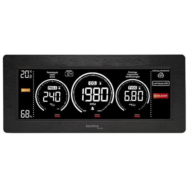 Метеостанція Technoline WL1035 Black (WL1035) DS_DAS302447 фото