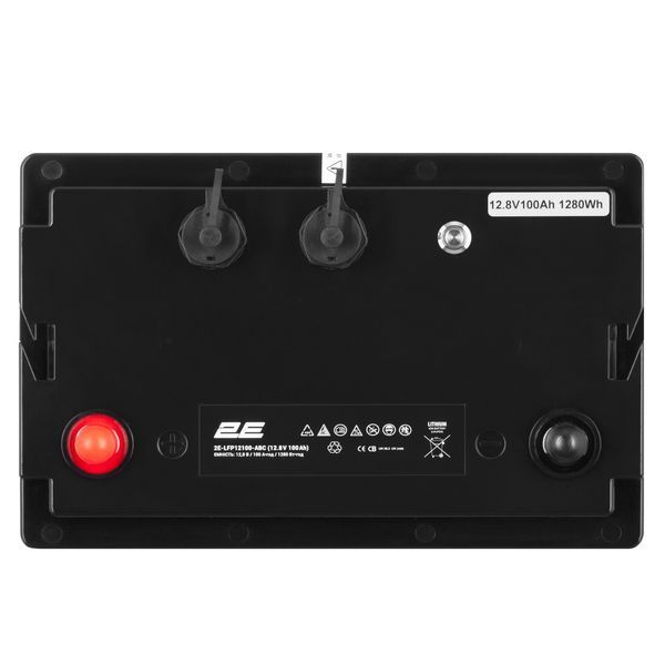 2E Акумуляторна батарея LFP12, 12В, 100А&bull;рік, ABC 4S RC_2E-LFP12100-ABC фото