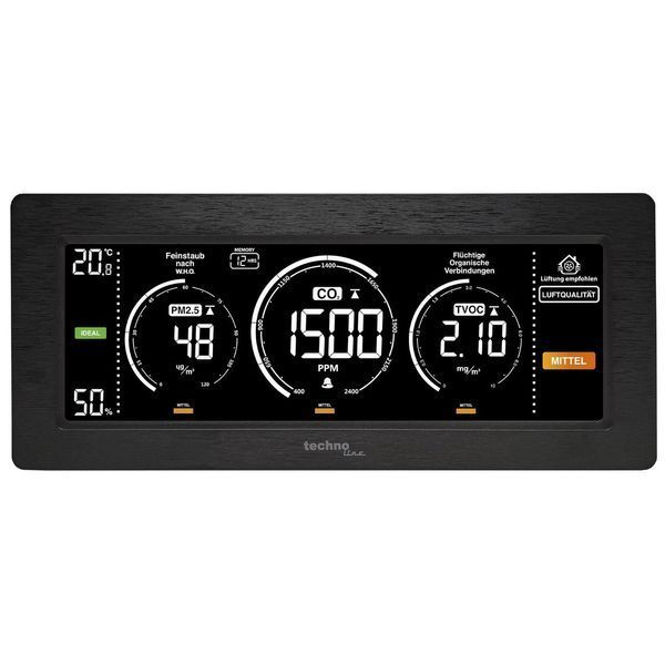 Метеостанція Technoline WL1035 Black (WL1035) DS_DAS302447 фото