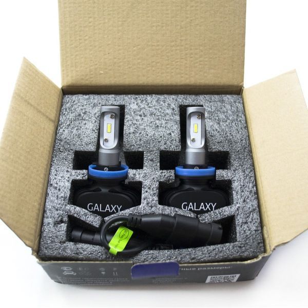 LED лампы Galaxy Zes H11 5000k, комплект 2 шт KL_1532 фото
