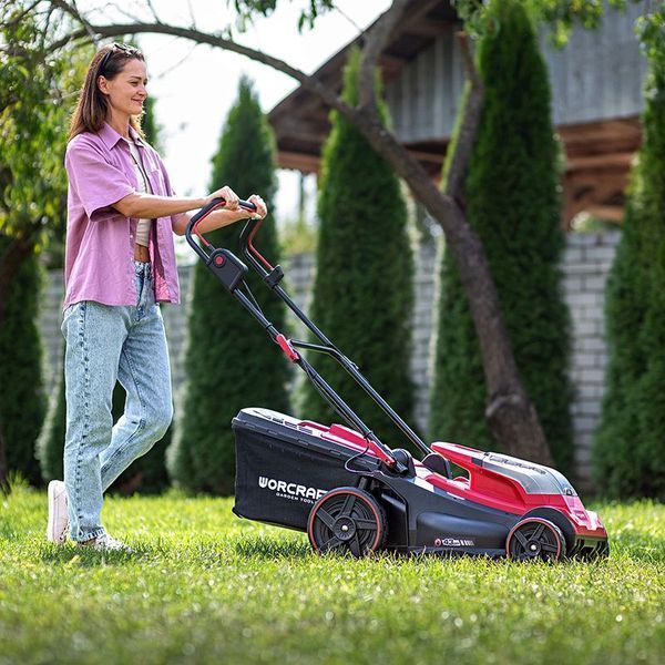 Аккумуляторная бесщеточная газонокосилка WORCRAFT CLM-S40LiBL WM_13278 фото