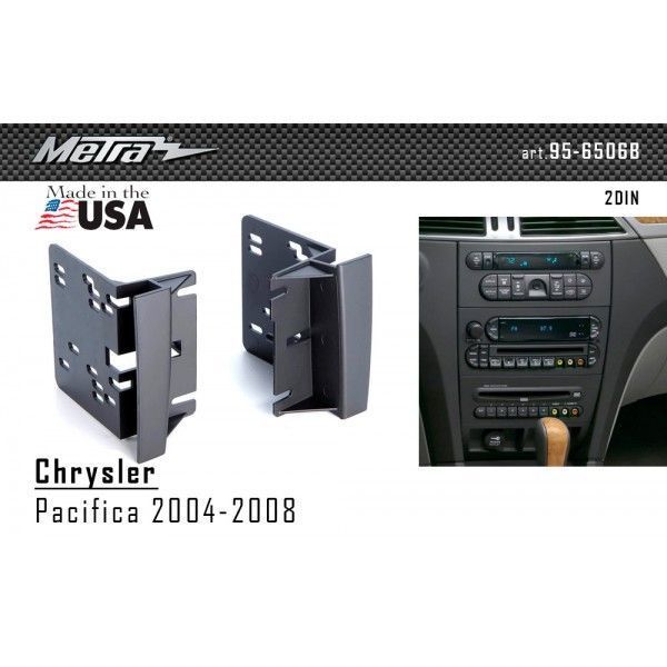 Перехідна рамка Metra 95-6506B для Chrysler Pacifica 2004-2008 AV_95-6506B фото